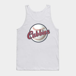 Vintage Chicago Baseball: Retro Cubs Gift Idea Tank Top